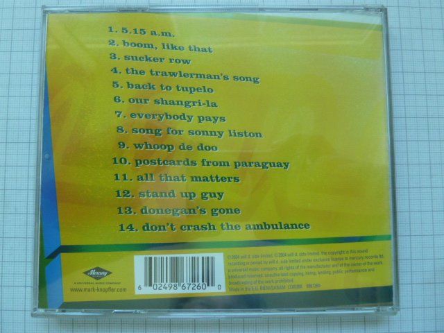CD: Mark Knopfler - Shangri-La – Usato da Au ZH venduto da sikoku 2