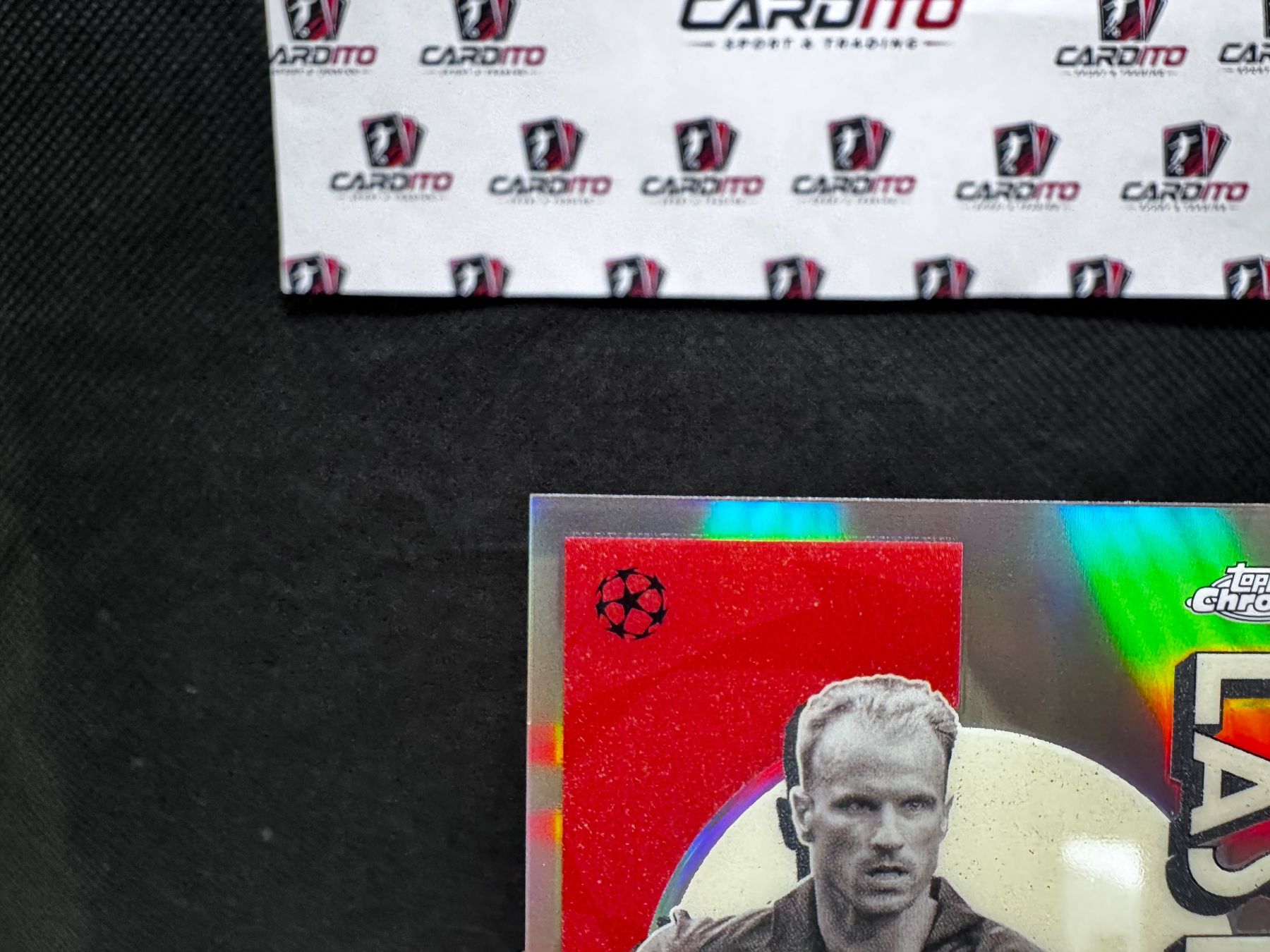 Topps Sammelbilder & Trading cards: 2025-26 Topps Chrome Dennis Bergkamp Last Dance Insert – Gebraucht aus Reconvilier von Cardito 2