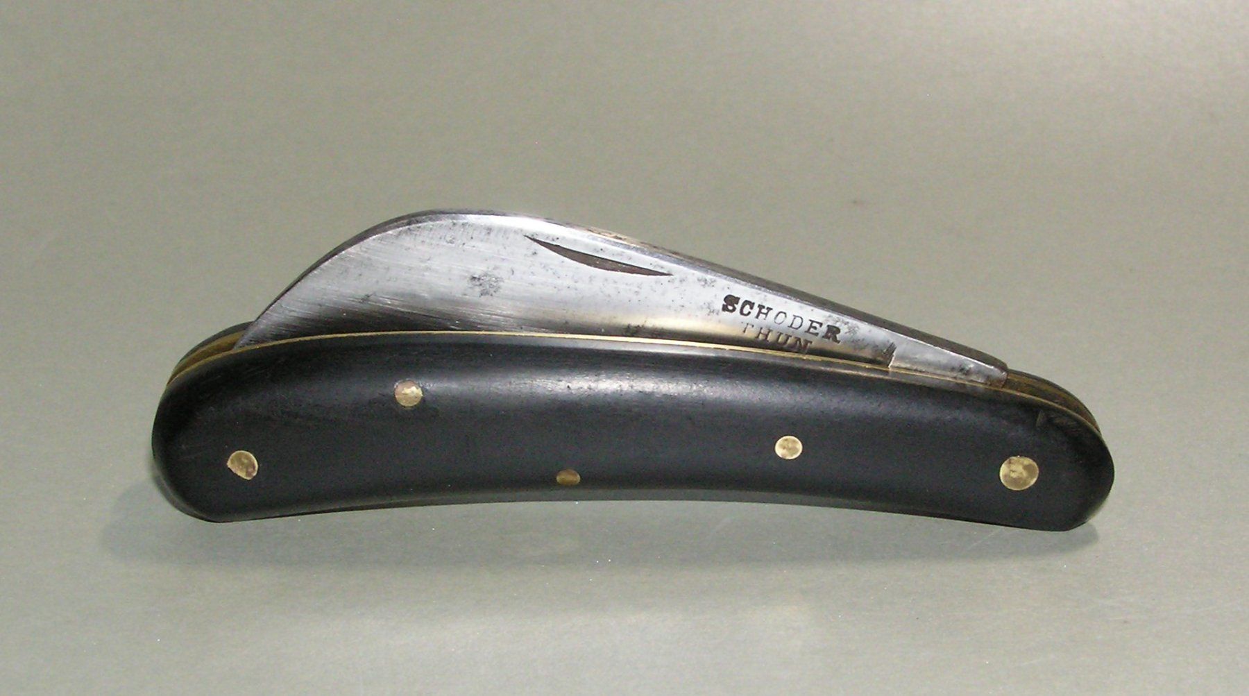 Coltelli tascabile: SCHODER THUN HAKENMESSER REBMESSER TASCHENMESSER – Usato da Grenchen venduto da Antique-hunter 2