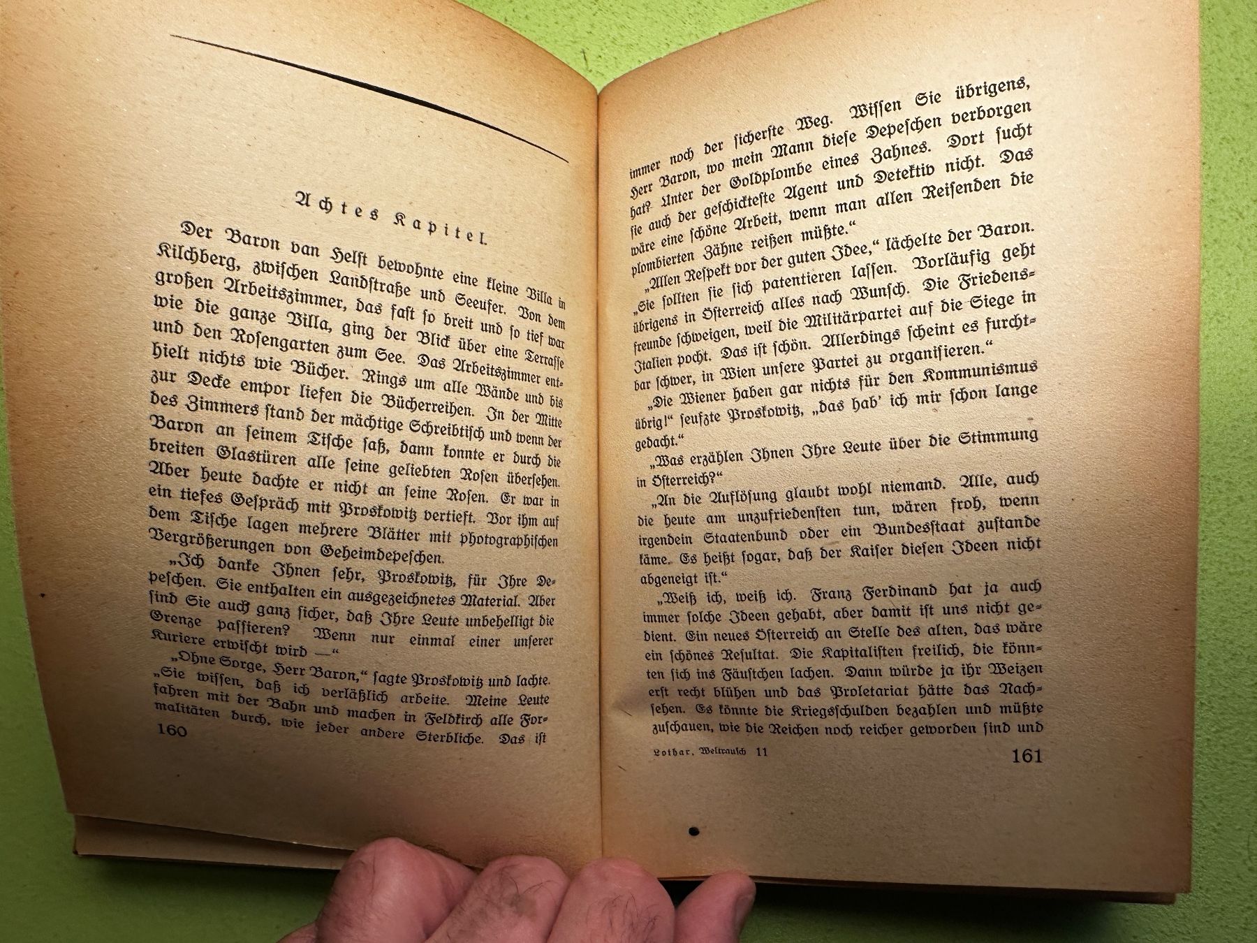 Libri: Rudolf Lothar: Weltrausch. – Usato da Zürich venduto da allp 4
