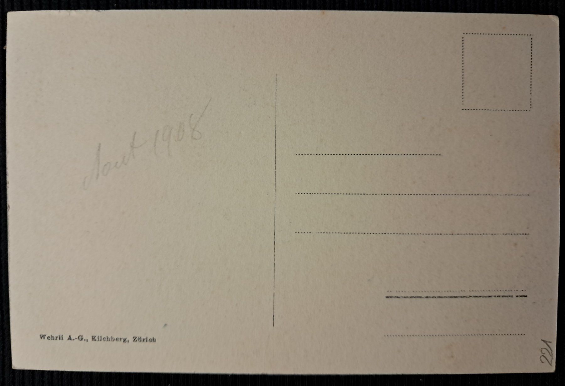 Cartoline postali: SCHYNIGE PLATTE - BAHN 1908 - ANIMIERT – Usato da Ponto Valentino venduto da giorgia06 1