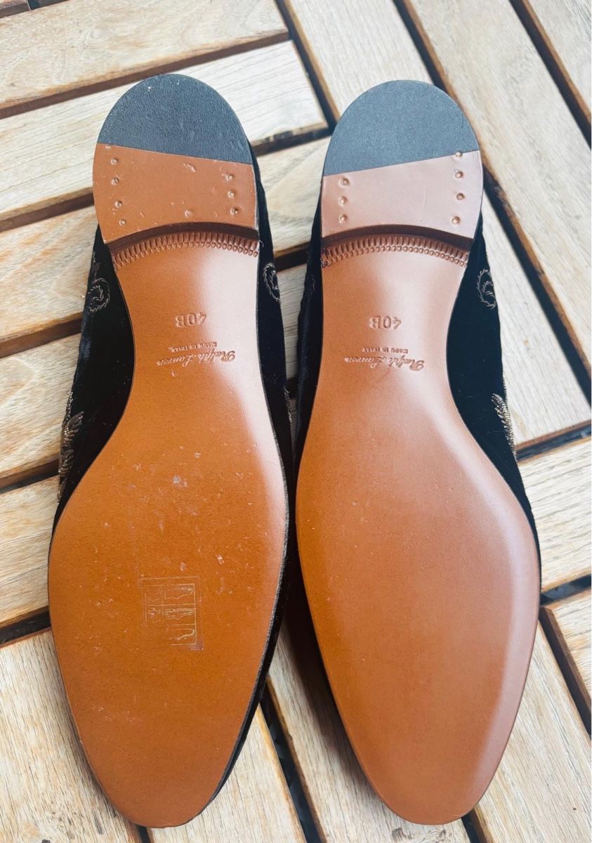 Ralph Lauren Herrenschuhe: Velvet Ralph Lauren Slipper – Neu (gemäss Beschreibung) aus Gstaad von andrea140877 4