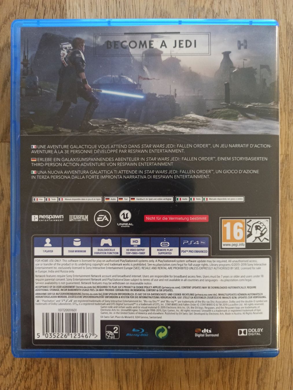Giochi: Star Wars Jedi Fallen Order PS4 / PS5 – Usato da Oberweningen venduto da mar_87mx 1