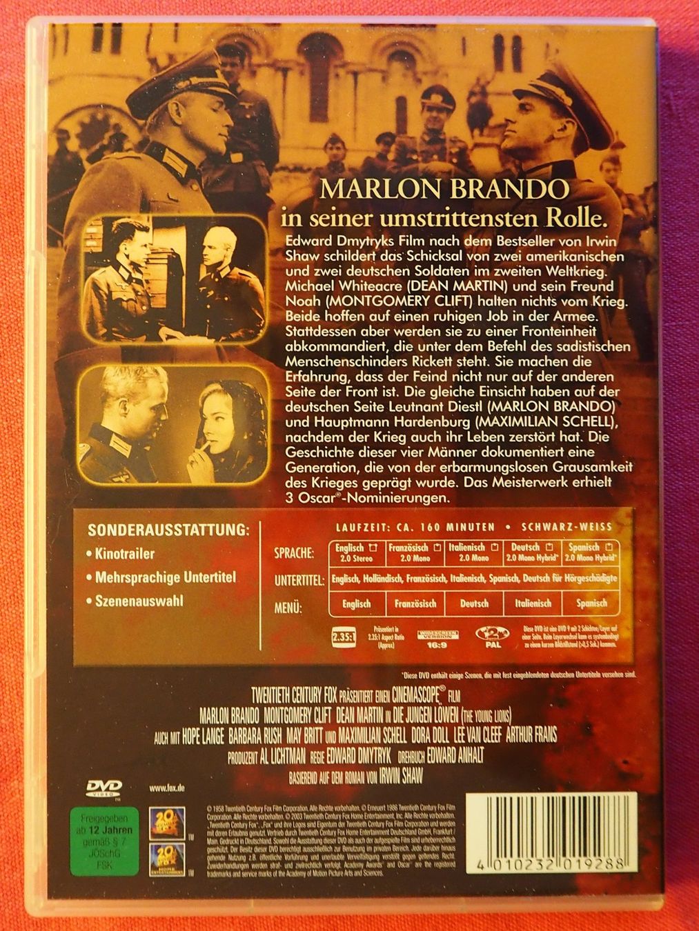 Alle DVDs: Die jungen Löwen / Marlon Brando – Gebraucht aus Chur von big_5zx8 1