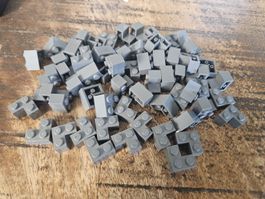 lego 2357 lot de 60 pièces Dark Bluish Gray Brick 2 x 2