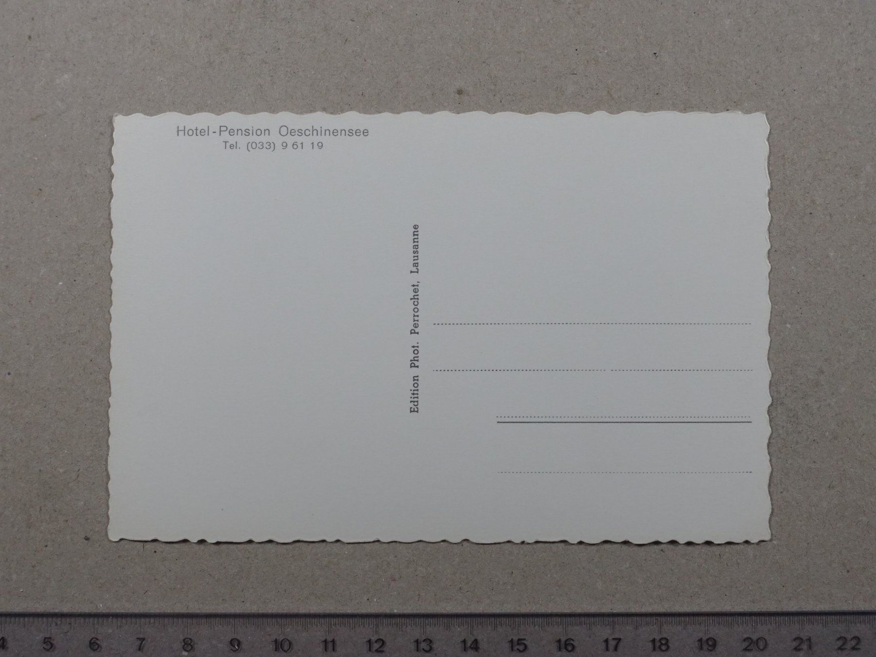 Cartes postales: Oeschinensee, Kandersteg – D'occasion à Lenzburg par fh1 1