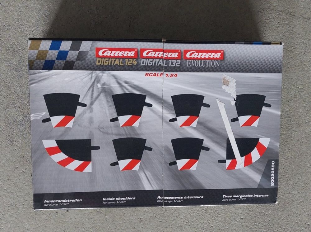 Stützensatz Supporti Per Carrera Evolution – Digital 132 124 Exclusiv, Ricambi Originali Per Pista Auto Slot