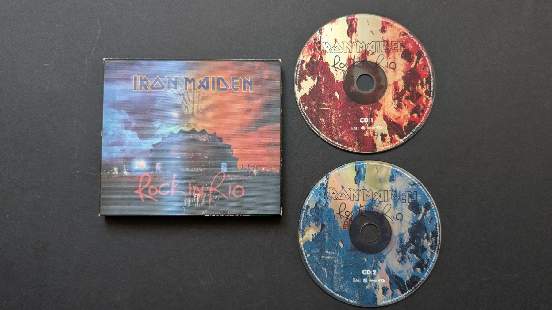 CD: Iron Maiden | Rock in Rio 2 CD's | CD – Usato da Bottmingen venduto da dan_c5wb
