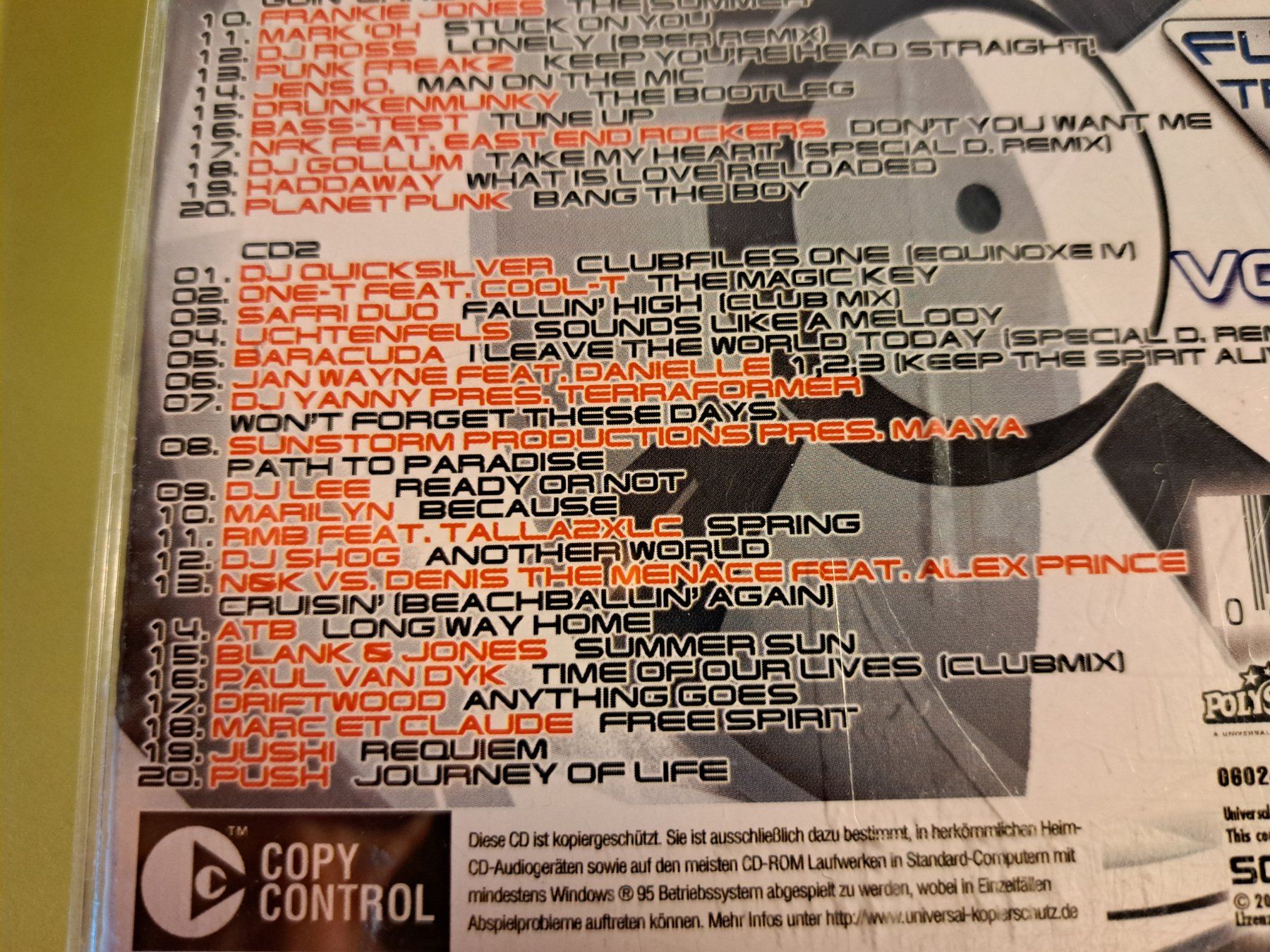 CD: FUTURE TRANCE Vol. 25 – Usato da Wichtrach venduto da LuckyLuke69 3