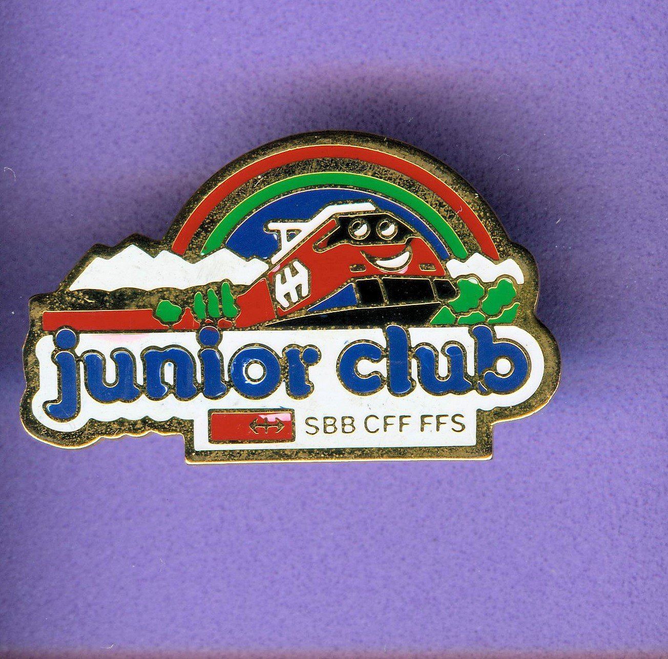 SBB/CFF/FFS Placchette & Badge: SBB CFF FFS  junior club – Usato da Winterthur venduto da Sammleroase
