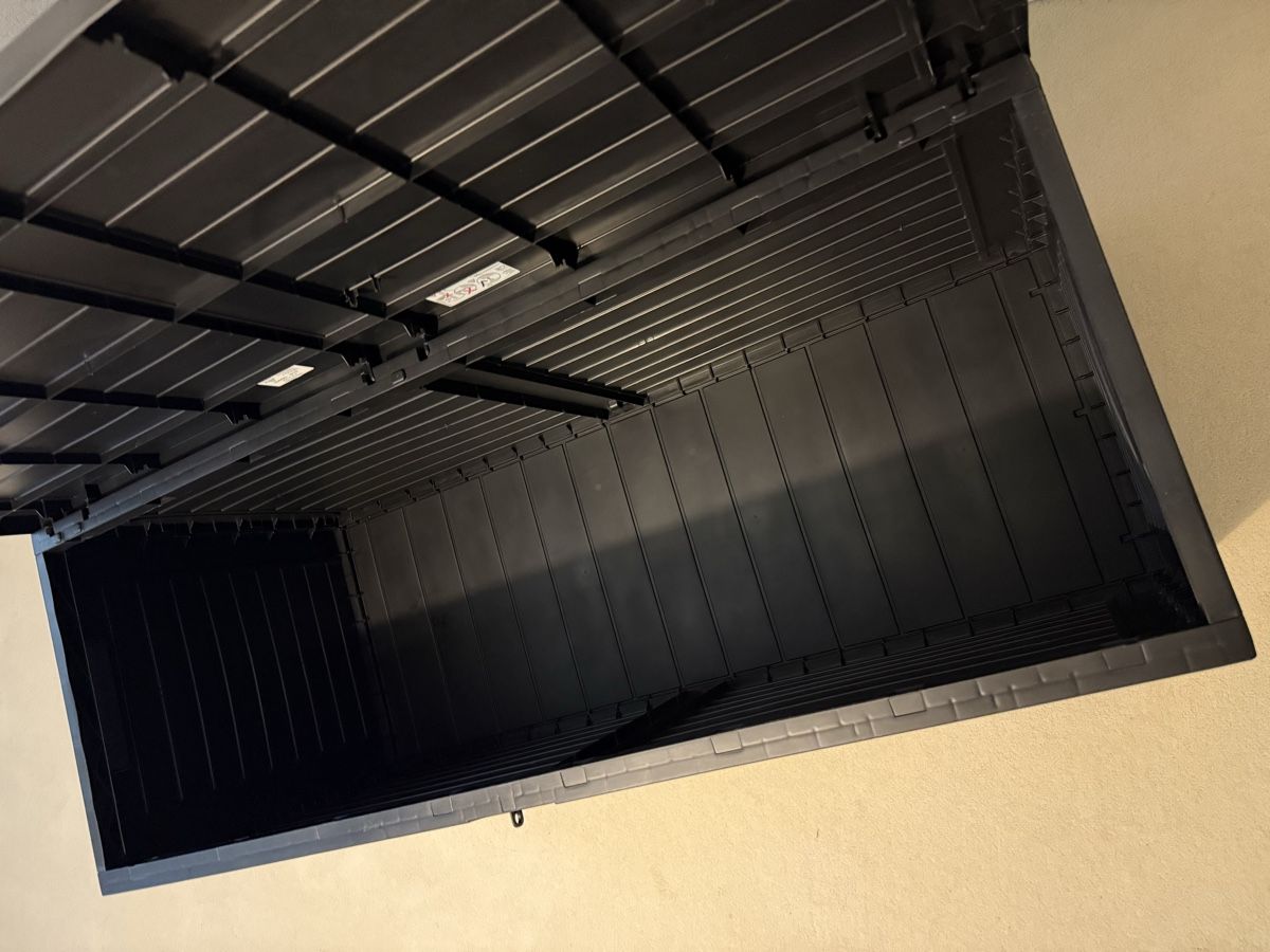 Keter Auflagenboxen: Gartenbox aus Kunststoff Neu anthrazit – Neu und originalverpackt aus Wil SG von PFRAUEN 1