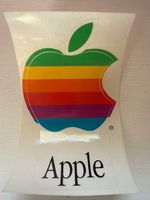 Original Vintage Apple Aufkleber 80er/90er Jahren
