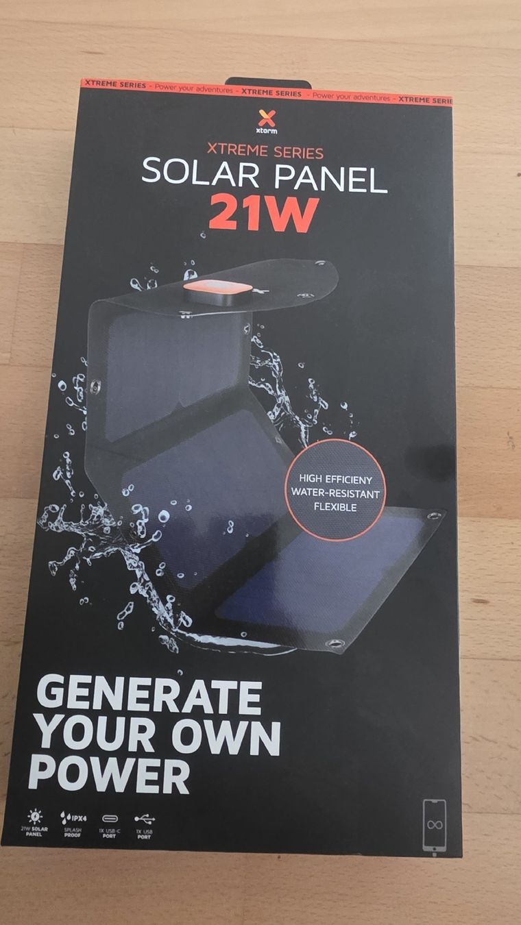 Solargeräte und Solarprodukte: Xtreme Solar Panel 21W - OVP Top Zustand! – Neu und originalverpackt aus Binningen von Hofka64