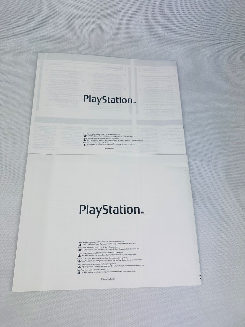 Documenti: Playstation 1 PSX  PS1 Anleitung zu Modell SCPH-5552 – Usato da Kappel SO venduto da MyFunBox 1