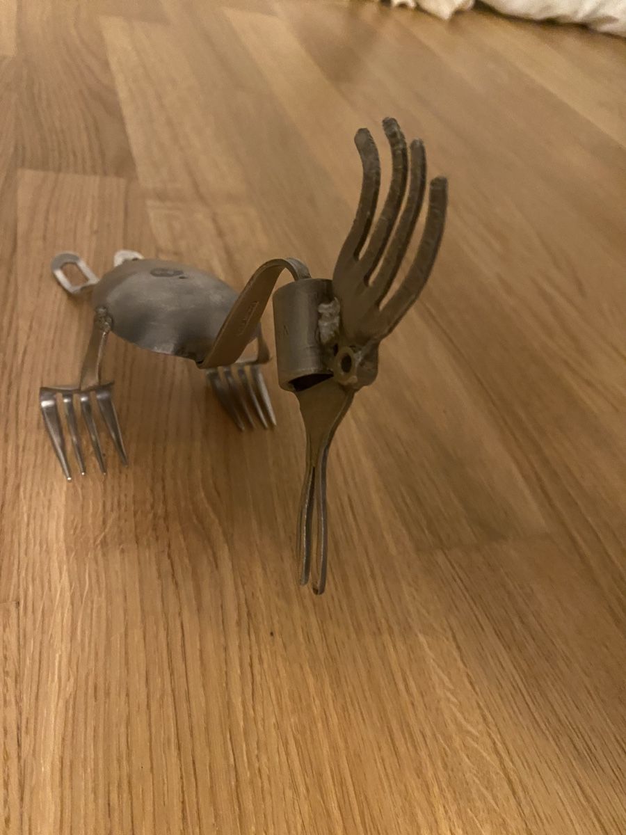 Skulpturen & Statuen: Vogel Skulptur - Kunst aus Besteck! – Neu (gemäss Beschreibung) aus Killwangen von BeautysAndEmmas 6