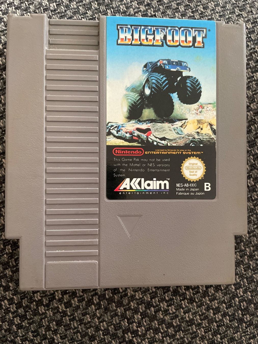 Nintendo Giochi: Bigfoot NES – Usato da Dübendorf venduto da Shreck