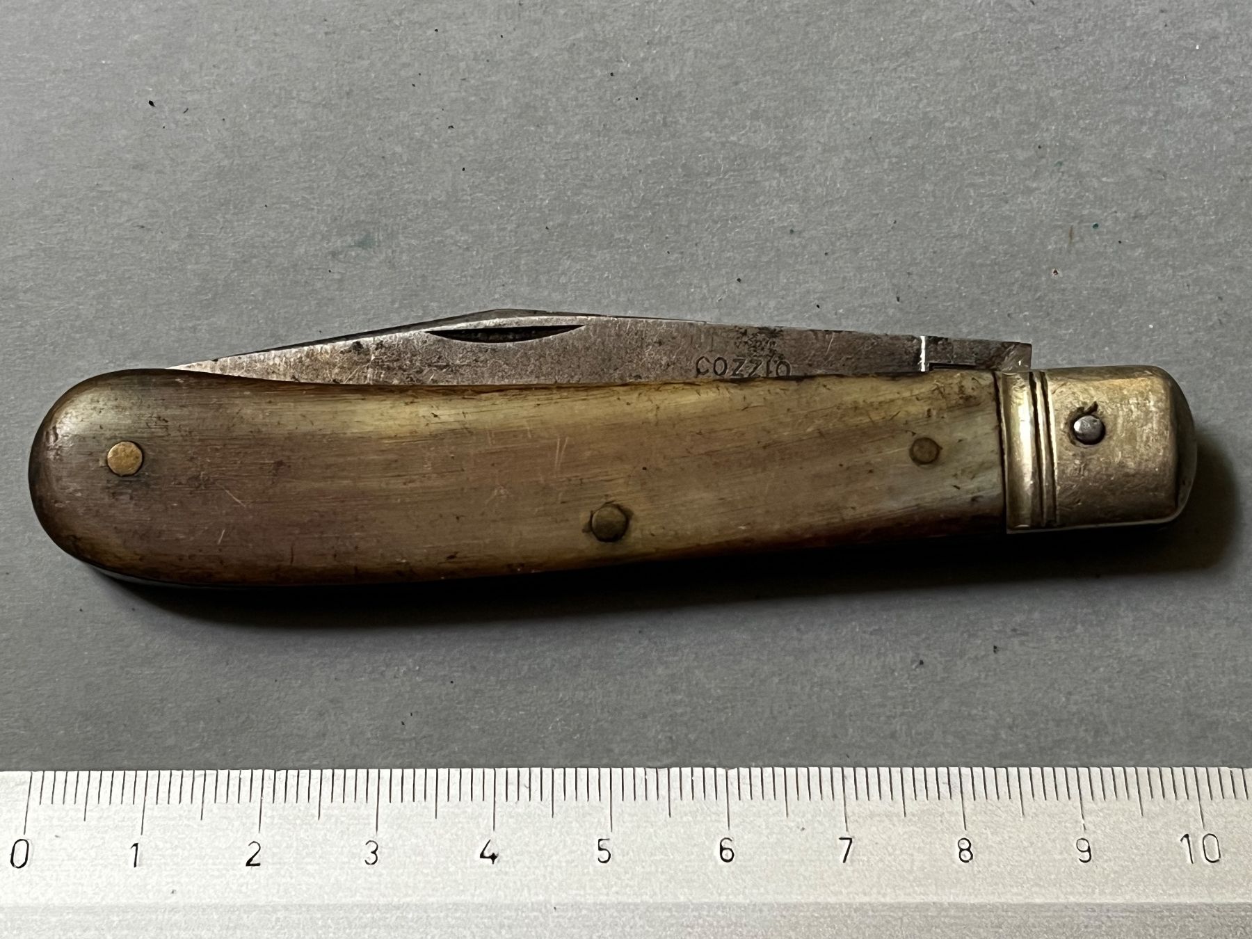 Coltelli tascabile: Altes Sackesser Cozzio/Lachen 100 mm – Usato da Zürich venduto da FV.vintage 4