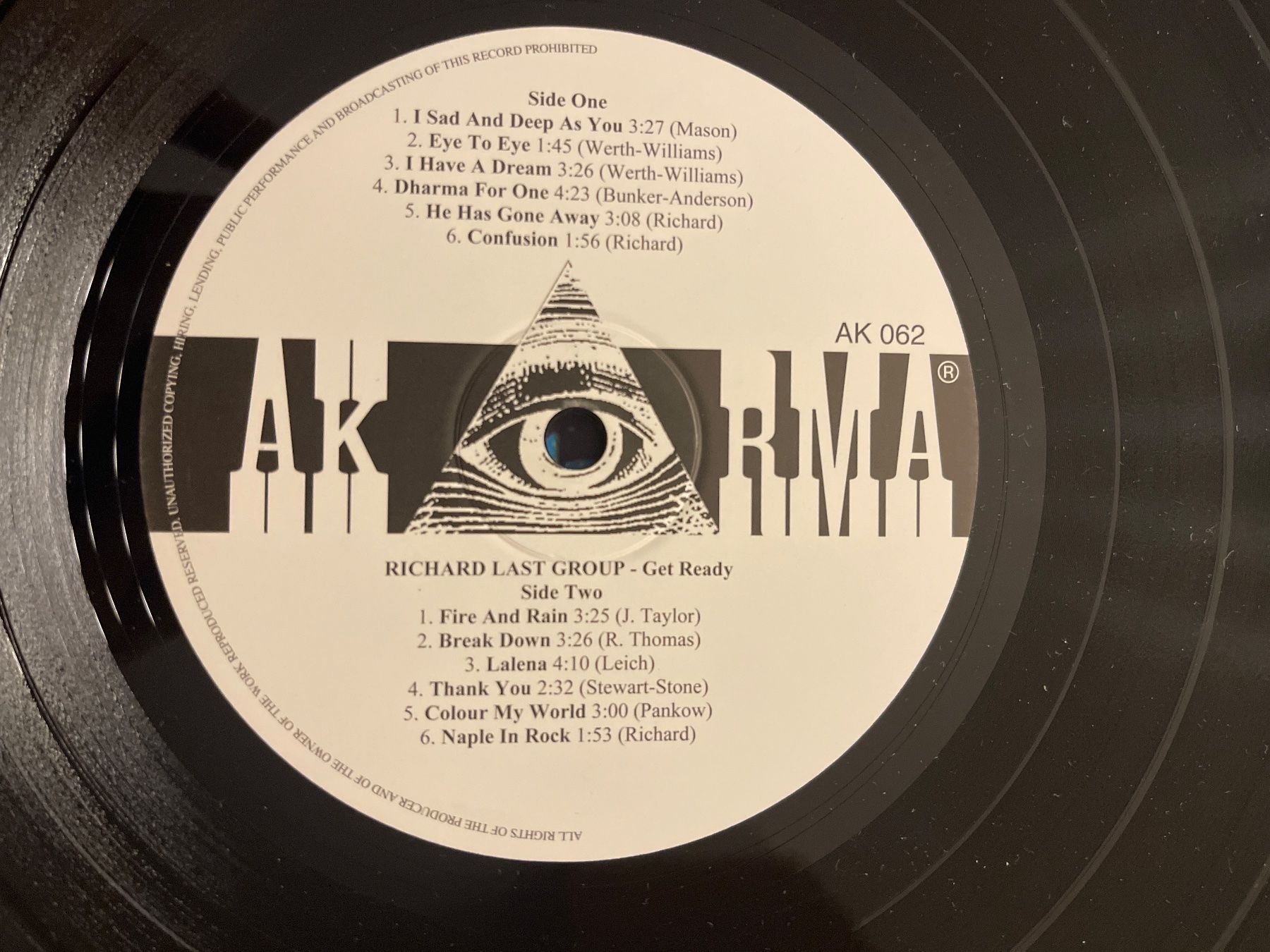 Schallplatten: S1554/Richard Last Group - Get Ready – Gebraucht aus Frutigen von Philippe_jsp 3