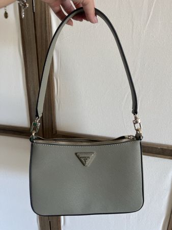 Khaki Guess Schultertasche