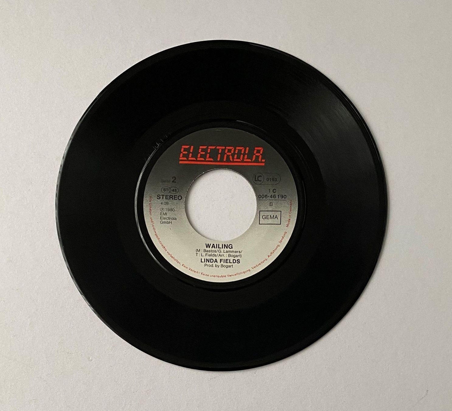 Dischi in vinile: Linda Fields, We Can Make It, Wailing (Disco) – Usato da Flums venduto da Aebo1 3