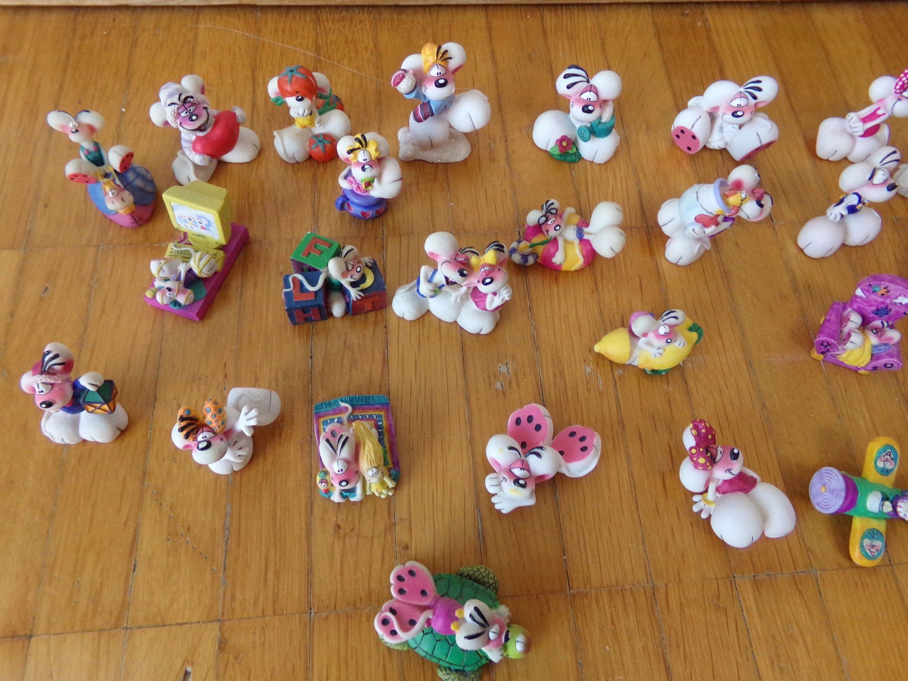 Statuette: Diddl Setzkasten mit 33 Figuren – Usato da Winterthur venduto da Jessi_di 2