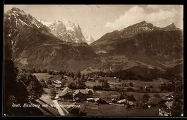 AK Reuti /Hasliberg, Mit Wetterhorngruppe
