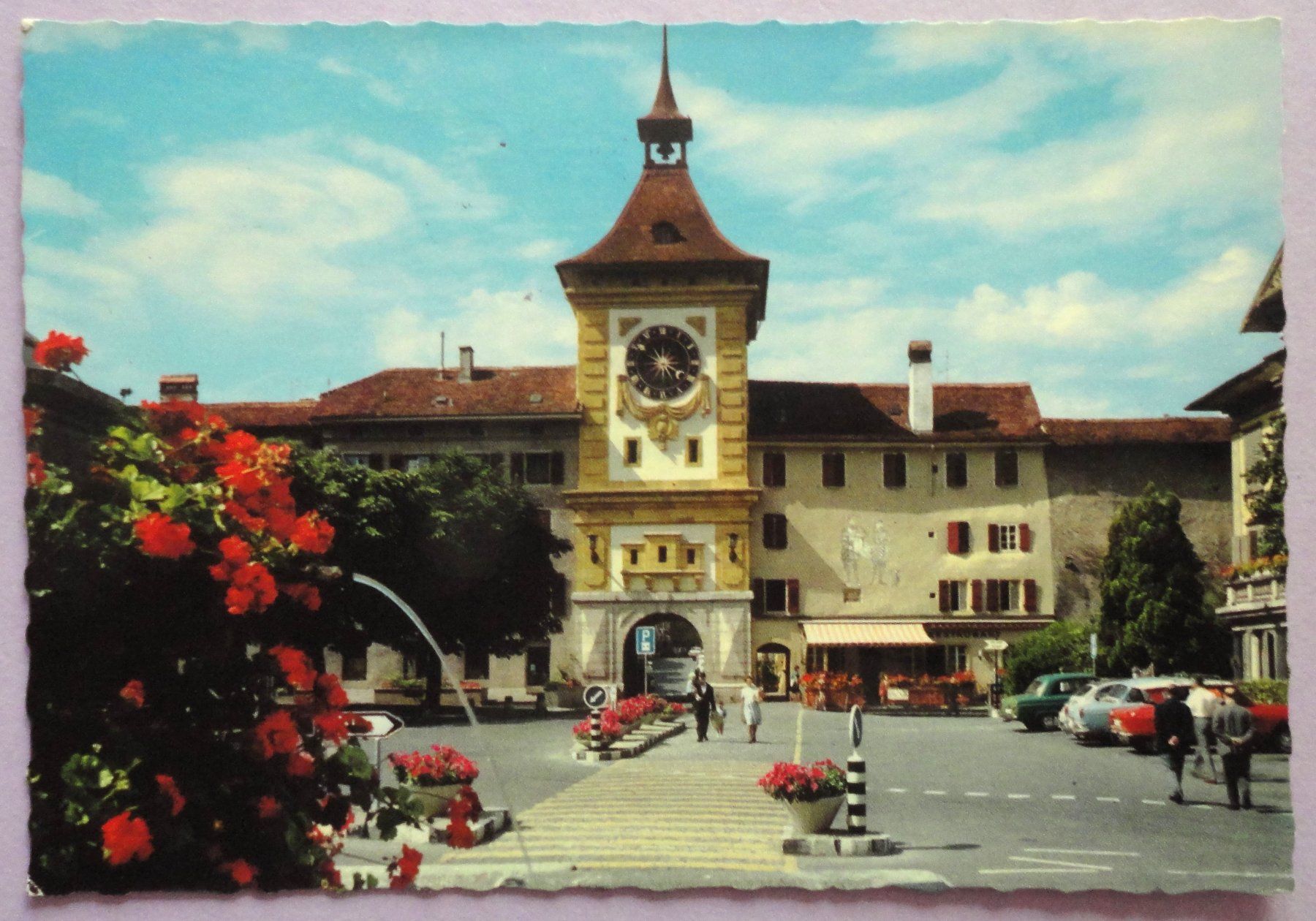 Ansichtskarten: Morat, Porte de Berne – Defekt aus Fétigny von Billy2miny