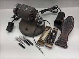 Vintage Vitos Nähmaschine Motor mit Zubehör, Rarität!