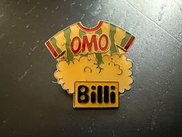 Vintage OMO Billi Anstecknadel Rarität - Sammlerstück!