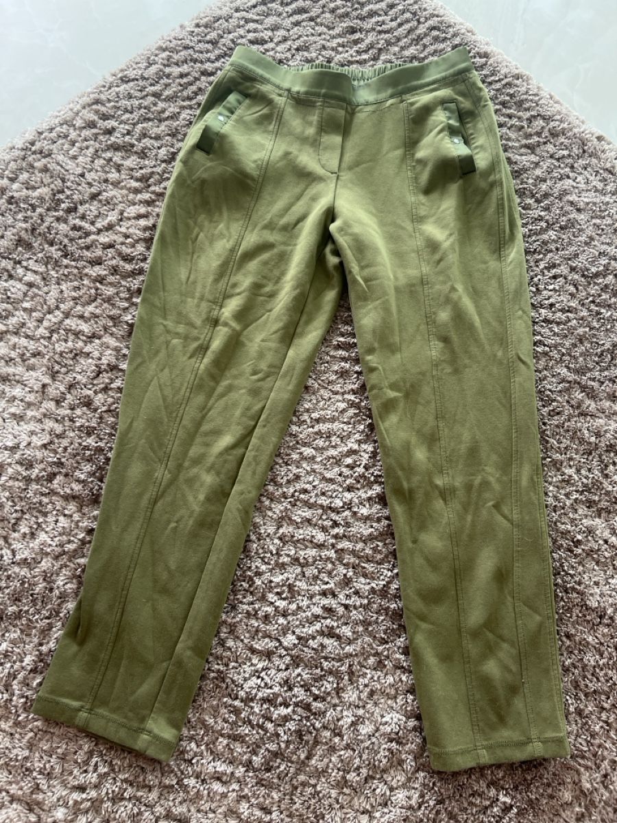 Comma Pantaloni: Olive Comma Trousers Size 38 – Nuovo (secondo la descrizione) da Wallisellen venduto da vic_rl56