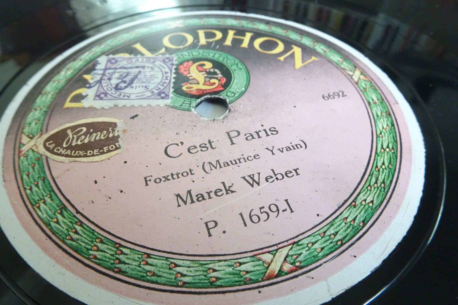 Schallplatten: DISQUES 78 TOURS – Gebraucht aus Lausanne von Leag 6