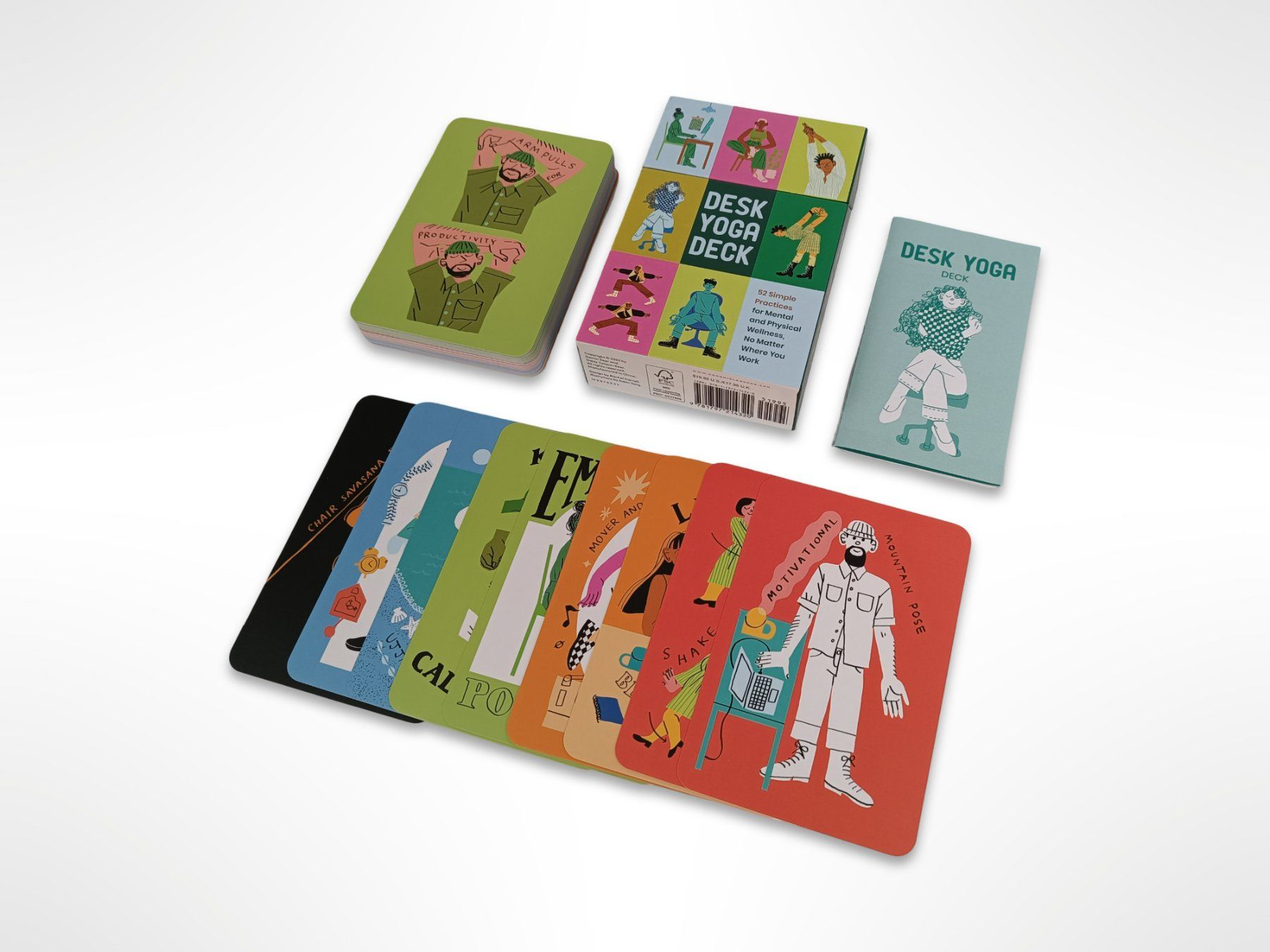 Spiele: Desk Yoga Deck Karten – Gebraucht aus Suhr von Restwert_Suhr