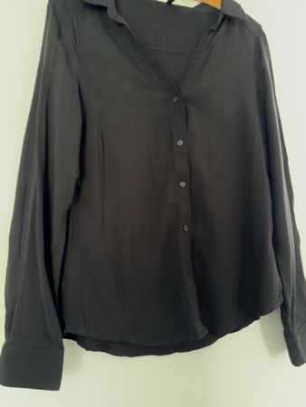 Schwarze Bluse, Gr. S