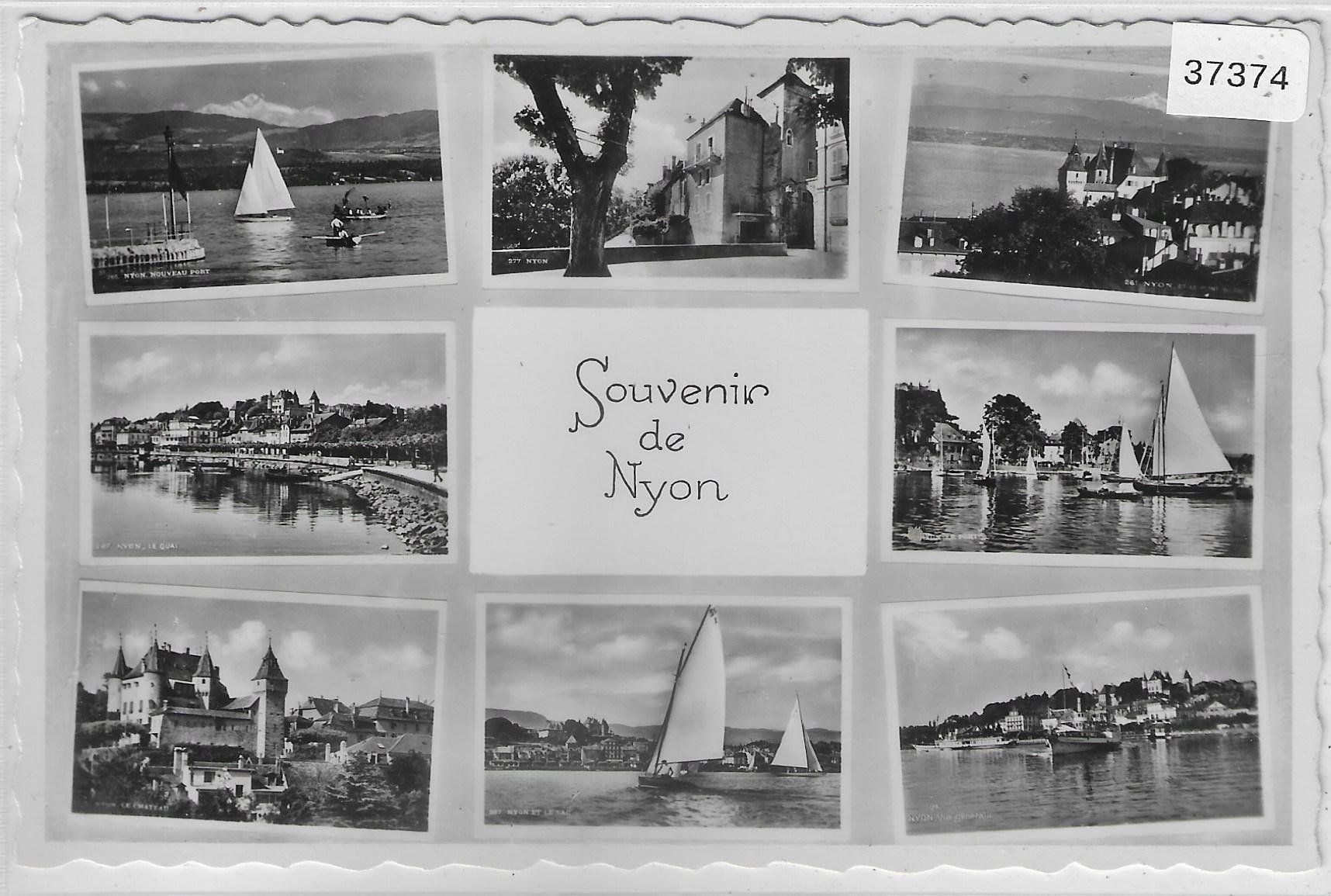 Cartoline postali: Souvenir de Nyon – Usato da Ettingen venduto da Kartenplanet
