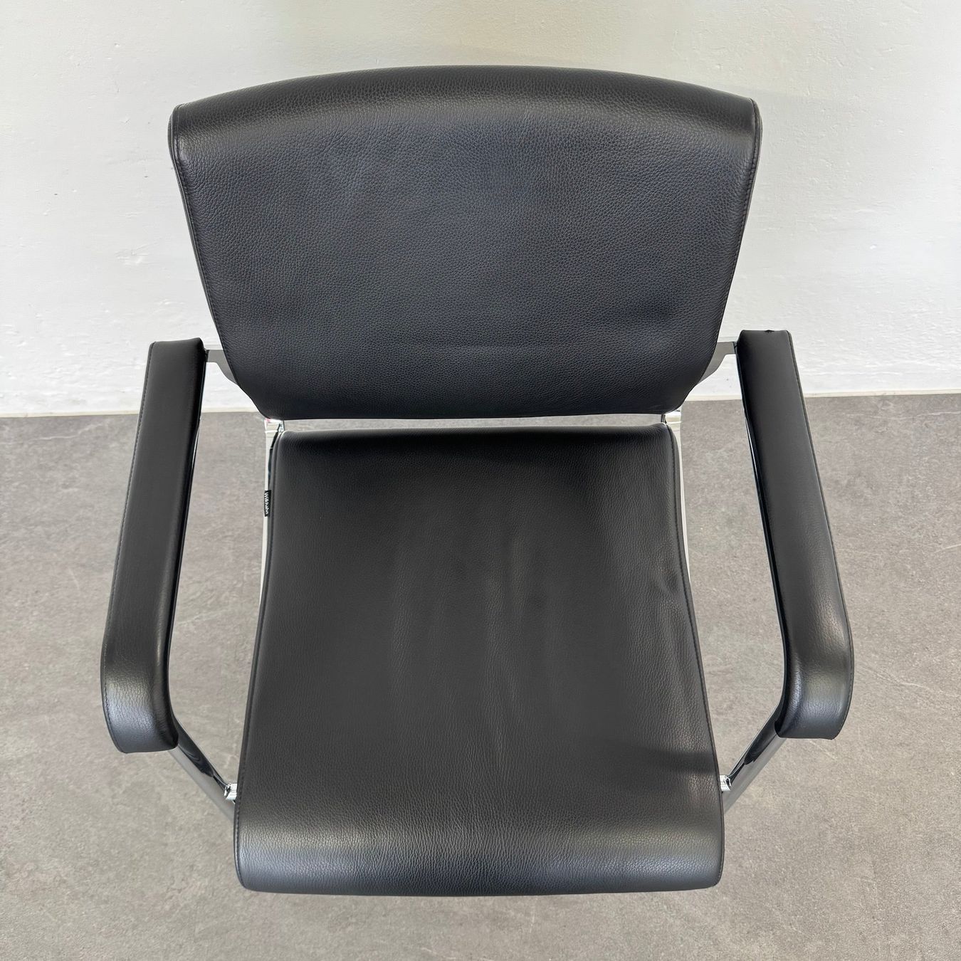 Wilkhahn Sedie: Wilkhahn Sito Freischwinger Leder Schwarz – Usato da Schönenwerd venduto da mcofficeshop 7