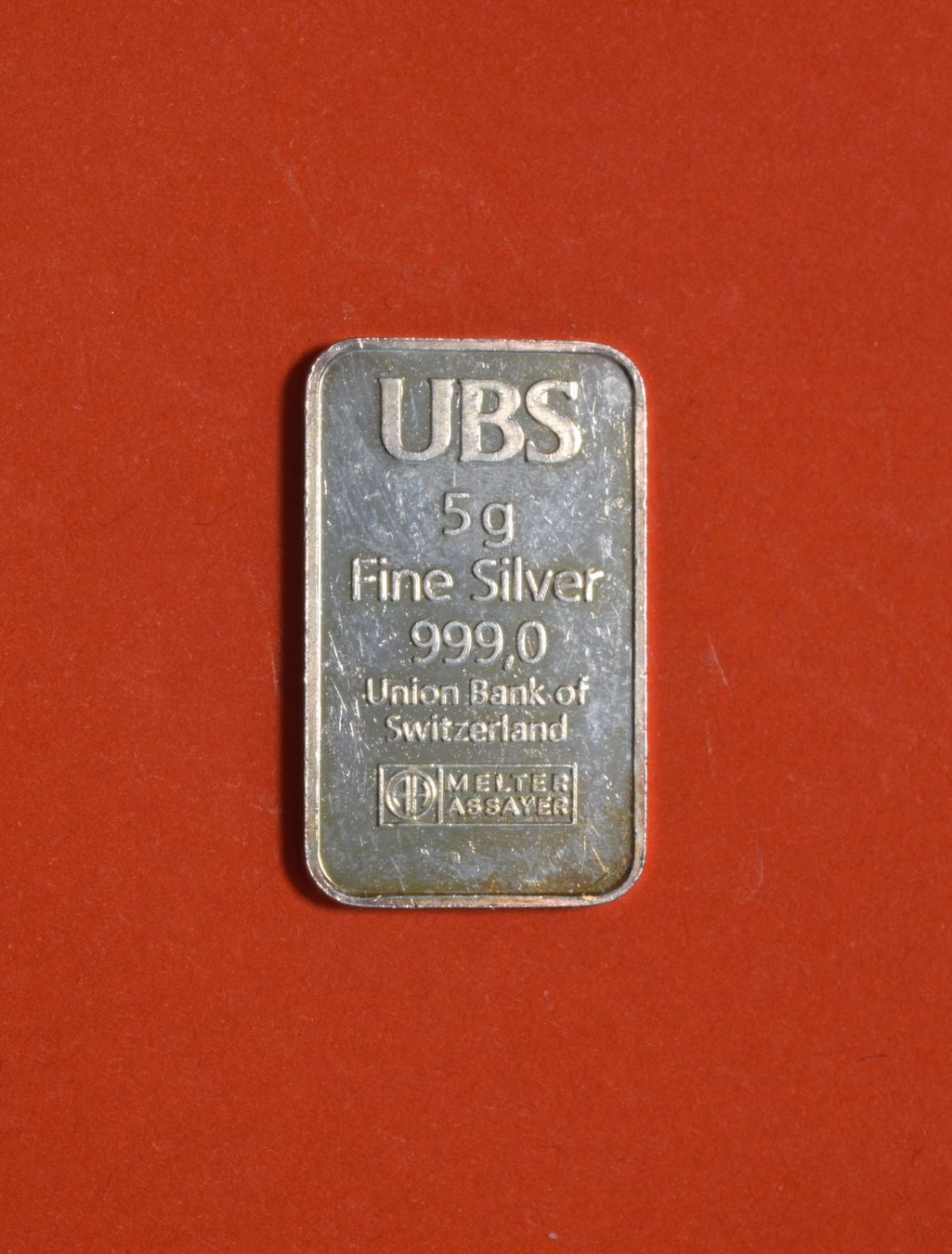 Metalli preziosi: Silberbarren 5 Gramm UBS – Usato da Oberglatt ZH venduto da dil_85sh 2