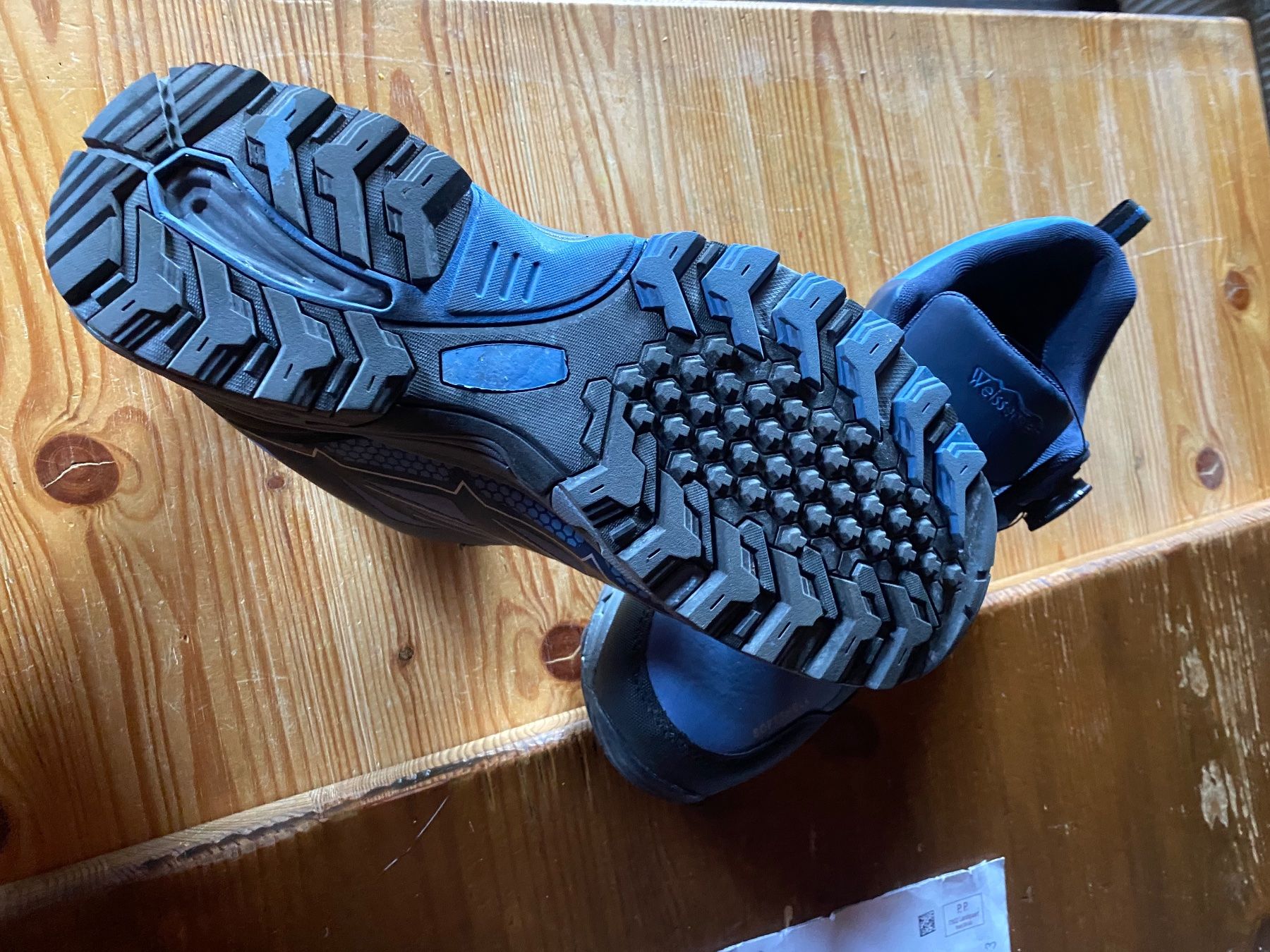 Herrenschuhe: Weissenstein Softshell Schuhe blau Grösse 44 – Gebraucht aus Präz von Eroberto 3