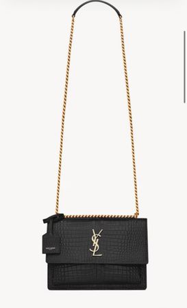 Elegante Umhänge-Tasche, schwarz, wie neu!