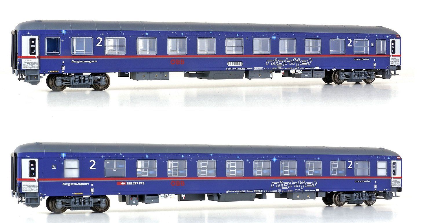 LS Models Modellini di ferrovie: Models World Set MW 2116 DC NEU Nightjet ÖBB/SBB – Nuovo e nell'imballaggio originale da Seedorf BE venduto da asm_82 8