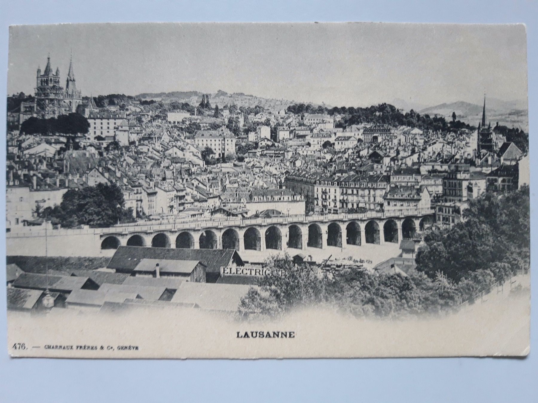 Ansichtskarten: Lausanne – Gebraucht aus Sargans von nicsam1815