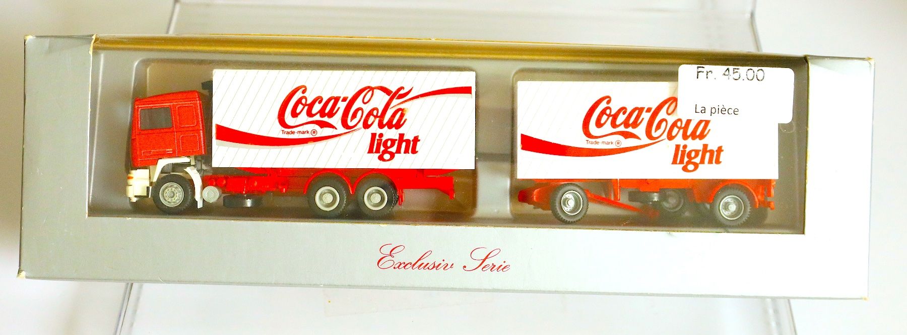 Coca-Cola Modellini d'auto: F15 VOLVO  LKW COCA-COLA MODELLAUTO1:87 – Nuovo e nell'imballaggio originale da Ipsach venduto da Merlux 1