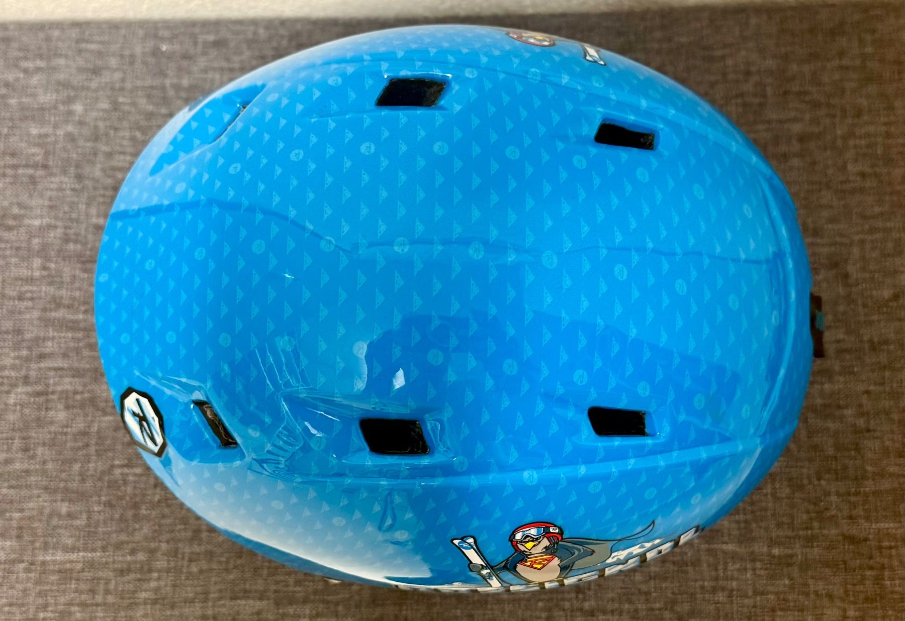 Rossignol Caschi: Skihelm Rossignol Comp J Pinguin Blue – Usato da Contone venduto da Chaos76 3