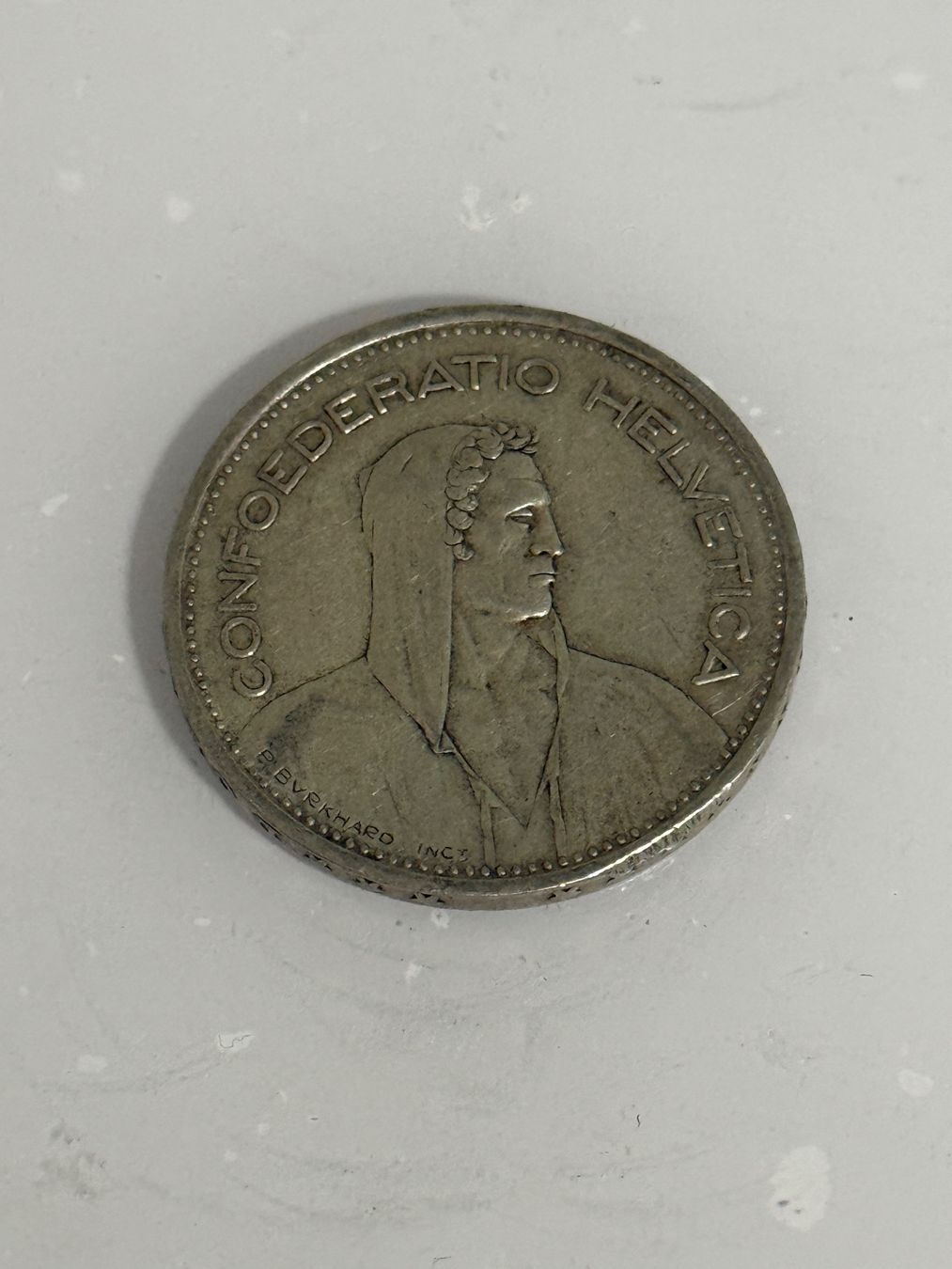 Tutti le monete: 5 Franken 1953  Silber – Usato da Wallisellen venduto da SWISS_SILVER1