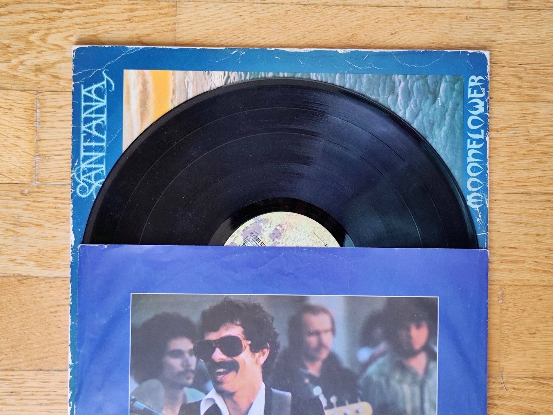 Dischi in vinile: Santana Moonflower Double LP Live + Studio VG+ Vinyle – Usato da Carouge GE venduto da for_8yym 3