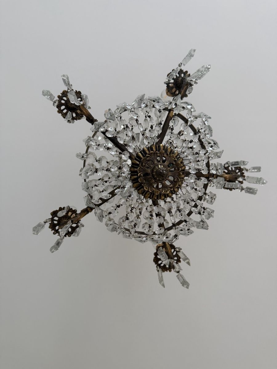 Lustres & lampes de plafonds: Kristall Deckenleuchte  – D'occasion à Basel par Isavini 2