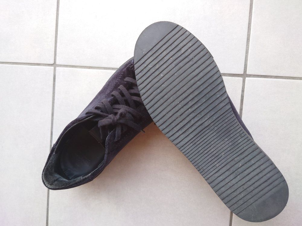 Navyboot Scarpe da donna: Navyboot Sneaker 39, schwarz samtig – Usato da Wattwil venduto da LaLa90 3