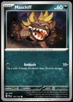 Pokémon Maschiff 141/193   SV02 Paldea Evolved