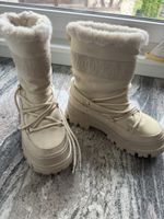 Buffalo Stiefel Winter vegan Grösse 39 Beige Warm Gefüttert