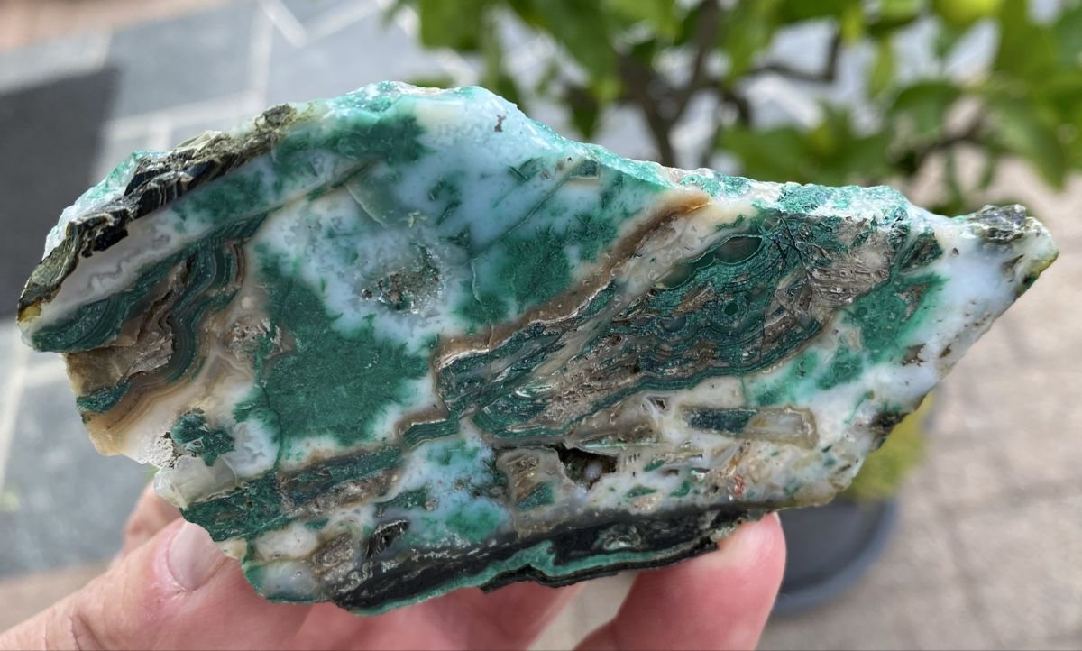 Minerali & Pietre curative: Schönes Stück Malachit Azurit  – Usato da Selzach venduto da 321compac 4