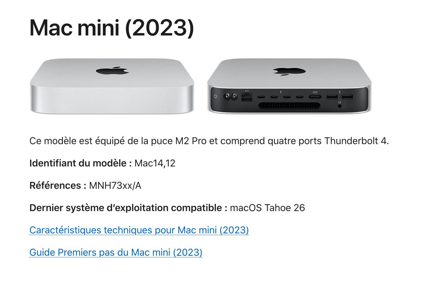Apple PC: Apple Mac Mini M2 Pro Chip 16 gb 512 gb SSD 10 cœurs CPU – Nuovo (secondo la descrizione) da Fully venduto da chryscanariona 2